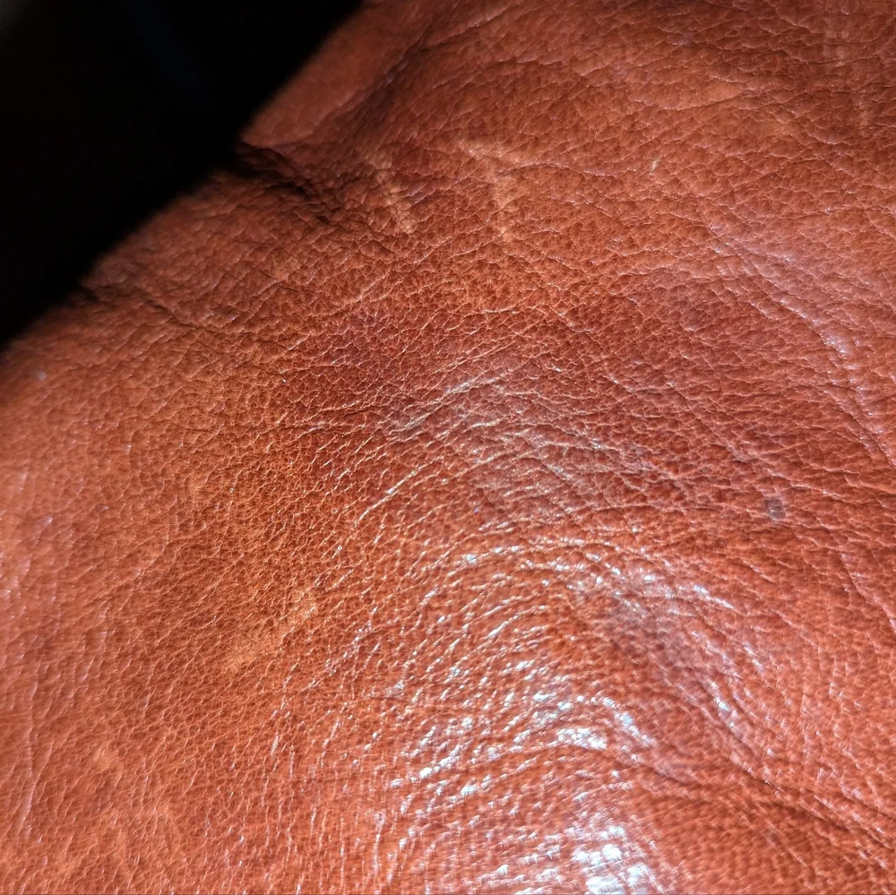 Kooba Whiskey Brown Leather Shoulder Bag.